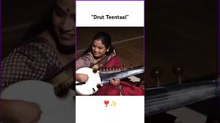 Sarod Recital By Debasmita Bhattacharya ❣️✨ sarod classicalimusic icmtabla shorts [upl. by Schaper]