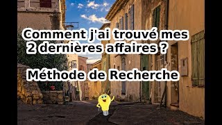 Comment jai trouvé mes 2 dernières affaires  Méthode de recherche [upl. by Disharoon]