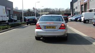 Mercedes C55 AMG Race Exhaust system INSANE SOUND by Maxiperformance [upl. by Odlonra802]