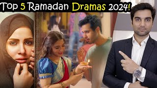 Top 5 Ramzan Dramas In 2024  Ramadan Special Pakistani Series  MR NOMAN ALEEM ramadan Pakistani [upl. by Dnomar671]