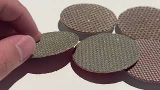 ZL123ER Electroplated Polishing Pad [upl. by Notrab170]