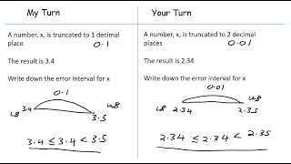 17 Truncation Bounds and Error Intervals [upl. by Olette]