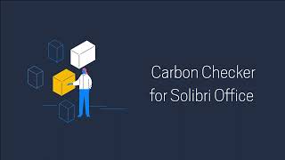 Carbon Checker for Solibri Office  Tutorial [upl. by Aerdnaz]