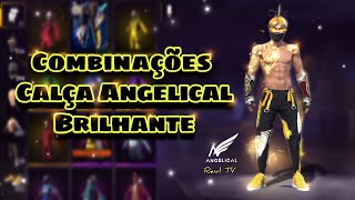 CALÇA ANGELICAL AMARELA COMBINAÇÕES [upl. by Aytida306]