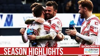 SEASON HIGHLIGHTS Stevenage FC 20162017 best bits [upl. by Aseefan87]