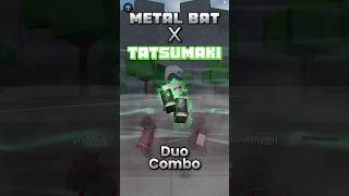 Metal Bat X Tatsumaki Combo The Strongest Battleground thestrongestbattlegrounds roblox pvp [upl. by Suired718]