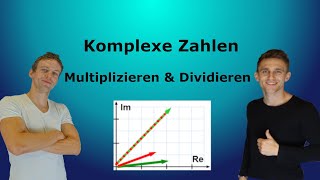 Komplexe Zahlen  Multiplizieren amp Dividieren mit AufgabenLösung [upl. by Xel]