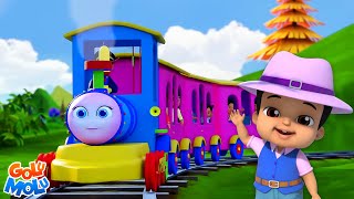 Chuk Chuk Rail Gadi छुकचुक रेल गाड़ी Main Doctor Hoon Golu Molu Nursery Rhymes for Children [upl. by Llatsyrk]