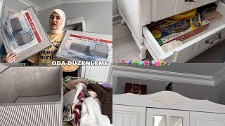 BİRLİKTE KIŞLIK KIYAFETLERİMİ KALDIRIYORUZ🎀ODA DÜZENLEME🫧  TEMİZLİK🧹 roomdesing [upl. by Letsyrk]