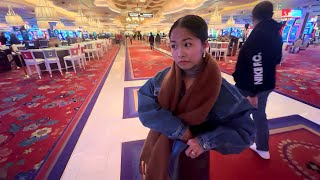 Filipina Empties Purse in Vegas 🇺🇸🎰💰 [upl. by Neeven137]