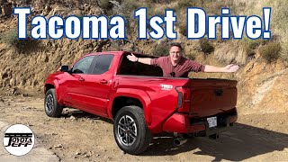 2024 Tacoma TRD Sport Review  Test Drive  MPGPrice [upl. by Deroo]