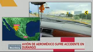 Se reporta caída de avión de Aeroméxico del vuelo 2431 en Durango reportan que no hay fallecidos [upl. by Carlo]