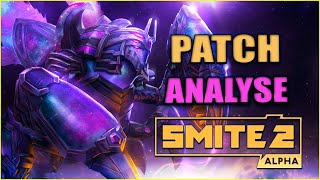 SMITE 2 CLOSED ALPHA PATCH 6 ANALYSE ► NEW GOD amp EQUILIBRAGE [upl. by Ahteral]