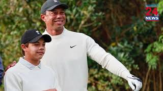 Tiger Woods and son Charlie to play in PNC Championship again [upl. by Norvol617]