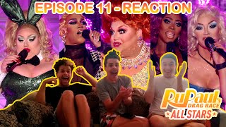 All Stars 6  Episode 11  BRAZIL REACTION [upl. by Nilek]