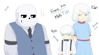 How did Sans meet Frisk 【 Undertale and Deltarune Comic Dubs 】 [upl. by Squire]