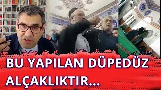 İmam ne yapmaya çalışıyor Zorla camiden çıkarıldı  Enver Aysever [upl. by Pettiford]