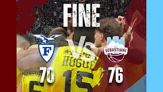 FORTITUDO BOLOGNA VS REAL SEBASTIANI RIETI  Campionato di Pallacanestro Serie A2 202324 [upl. by Linnie]