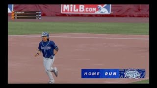 MLB® The Show™ 24 how to hit home run [upl. by Analram]