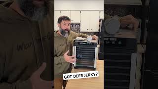 New Dehydrator from LEMProducts1 gets the job done 🦌 WildGameCook Venison DeerJerky WildGame [upl. by Alaet]