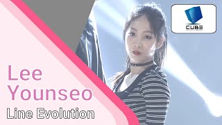 Produce 101 Lee Younseo  Line Evolution [upl. by Conny]