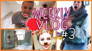 WOHNUNG fast fertig KRANK sein amp Saadet erschrecken  Weekly Vlog 3 [upl. by Monney665]