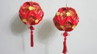 CNY TUTORIAL NO 9  Lunar New Year 農曆新年 Hongbao Lantern [upl. by Aiel]