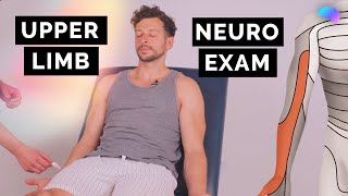 Upper Limb Neurological Examination  OSCE Guide  NEW  UKMLA  CPSA [upl. by Retseh]