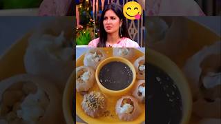 Katrina Kaifs Fevourite Panipuri 😋shortskatrinakaif [upl. by Staley]