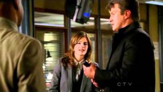 Castle  Piano Man Ending 3x10 [upl. by Adarbil426]