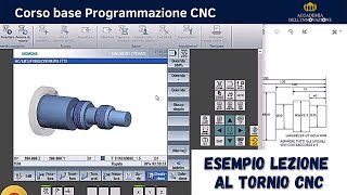 Esempio lezione  Corso base Programmazione CNC [upl. by Digirb]