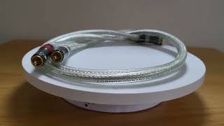 Cambridge Audio AZUR High Res Silver Plated Double Screened RCA Interconnect [upl. by Quirk]