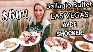 This LAS VEGAS BUFFET Surprised Me Bellagio Buffet  Worth 60 or an All You Can Eat LET DOWN [upl. by Eidurt]