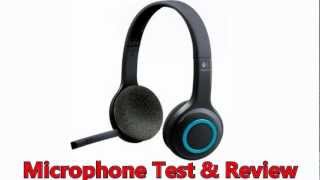 Logitech H600 Headset Microphone Test and Review [upl. by Ciri]