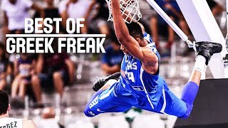 Giannis Antetokounmpo GREECE  Highlights  FIBA Olympic Qualifying Tournament 2016 [upl. by Ehr]