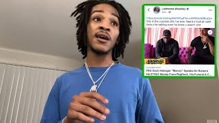 Mama Duck And FBG Young Dad Manny Exchange Words For Allegedly Snaking Duck 🦆 [upl. by Spragens]