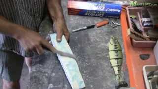 MakeLure  Creating amp Carving Lures Out of Resin [upl. by Snahc]