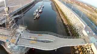 Rhyl Pedestrian and Cycle bridge July Update [upl. by Aslehc]