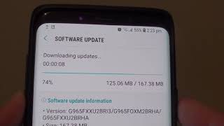 Samsung Galaxy S9  S9 Plus How to Update Android OS [upl. by Aleak]