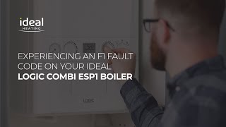 Logic Combi ESP1 Experiencing an F1 fault code on your Logic Combi ESP1 boiler [upl. by Irrek]