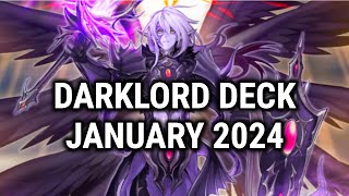 DARKLORD DECK RECIPE Post January 2024 Ban List  YuGiOh TCG [upl. by Carolin]