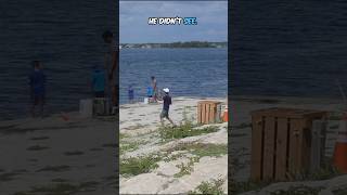 When Pier Fishing becomes a TWIN PRANK 🤣 twins shorts [upl. by Cire273]