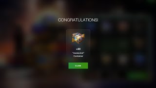 New 20 Awesome container lucky draw wotb [upl. by Enelav]