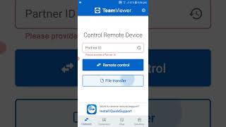 How to use Teamviewer in android [upl. by Ethbun]