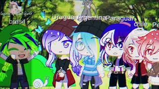 amarelo💛azul💙branco♡gcmv•countryhumans•América do Sul《laysla urquia ÙwÚ》 [upl. by Neysa458]