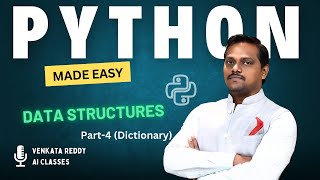 Python Data Structures  Video 2  Part 4 Dictionary Data Type  Python Made Easy [upl. by Dyol]