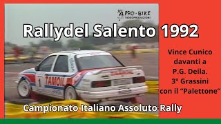 26° Rally del Salento 1992 [upl. by Fishback]