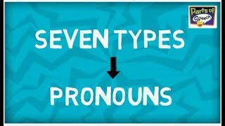 Seven Types of Pronouns  Parts of Speech [upl. by Patricia]