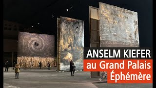 Anselm Kiefer lincroyable exposition au Grand Palais Ephémère Paris  Vidéo YouTube [upl. by Birdt906]