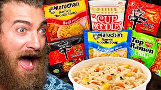 Whats The Best Instant Ramen Noodle Taste Test [upl. by Cordell121]